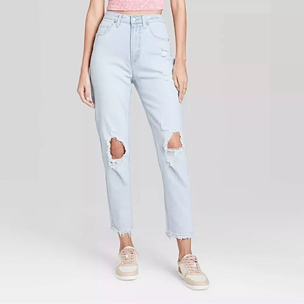 Wild Fable Light Blue High Rise Jeans